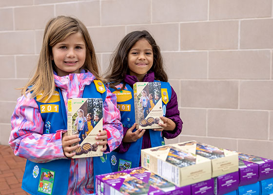 boxes of cookies